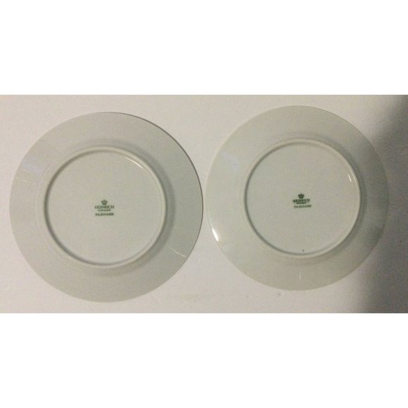 2 Heinrich Parnass Germany Dessert Plates 8” - Picture 4 of 4